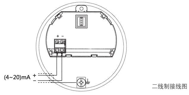高溫喇叭天線雷達物位計二線製接線圖