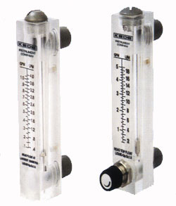 麵板式有機玻璃轉子流量計