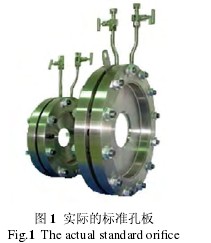 實際的標準孔板示意圖